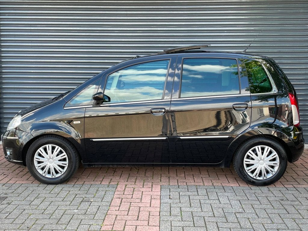 Lancia Musa 1.4-16V Platino Panoramadak | Leer | Climate Con, Auto's, Lancia, Voorwielaandrijving, 15 km/l, Gebruikt, Zwart