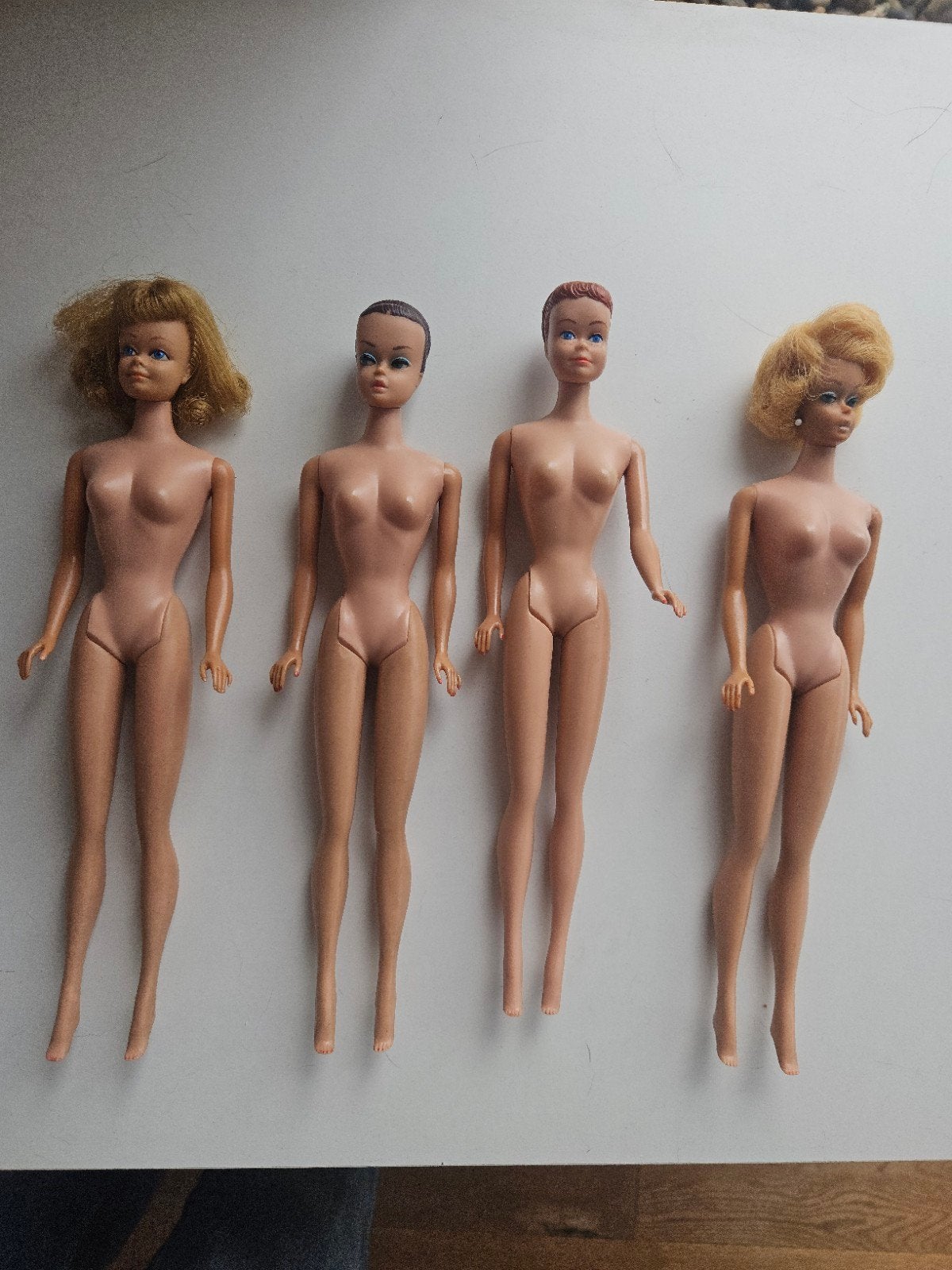 4 oude barbies Midge Bubblecut Fashion Queen, Verzamelen, Ophalen of Verzenden