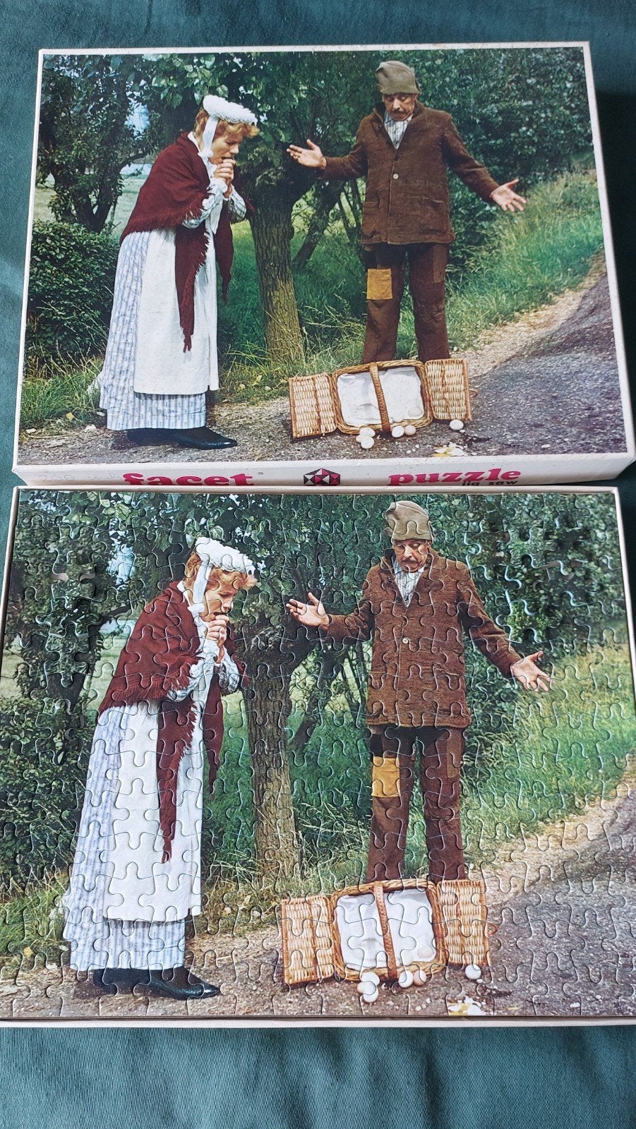 3 oude puzzels: Swiebertje, zebra, en Lassi, Hobby en Vrije tijd, Denksport en Puzzels, Ophalen of Verzenden, Minder dan 500 stukjes