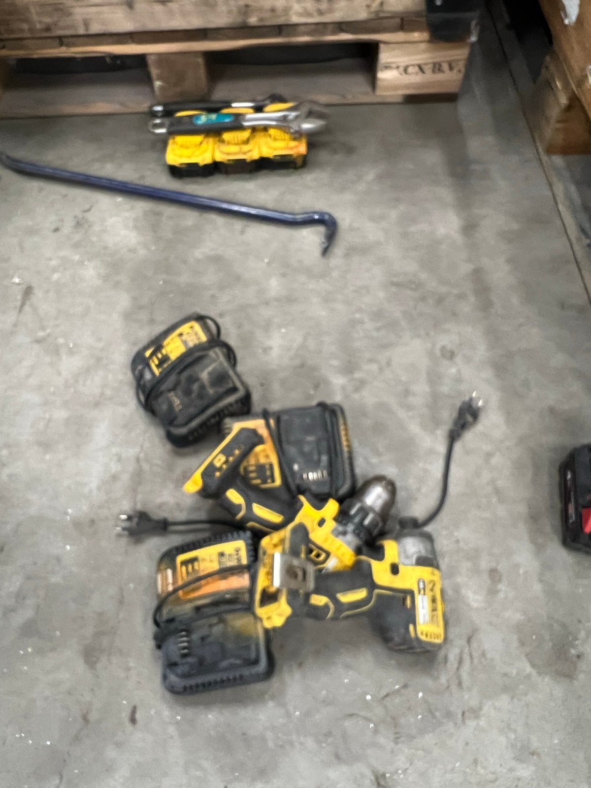 DeWalt Boor- en Schroefmachine met Accu's, Gebruikt, Variabele snelheid, Ophalen of Verzenden, Boor- en Schroefmachine