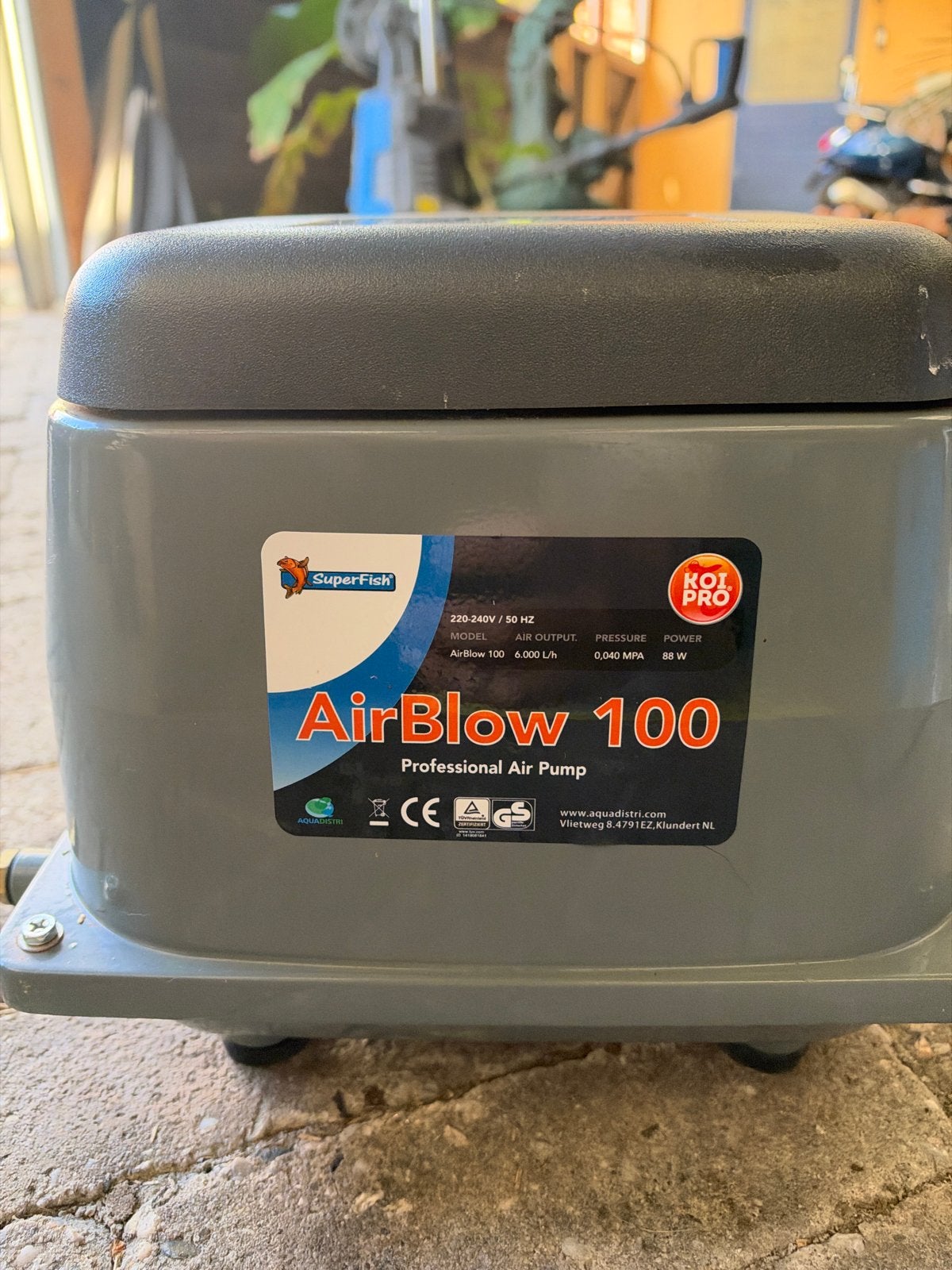 Luchtpomp superfich airblow 100, Ophalen of Verzenden