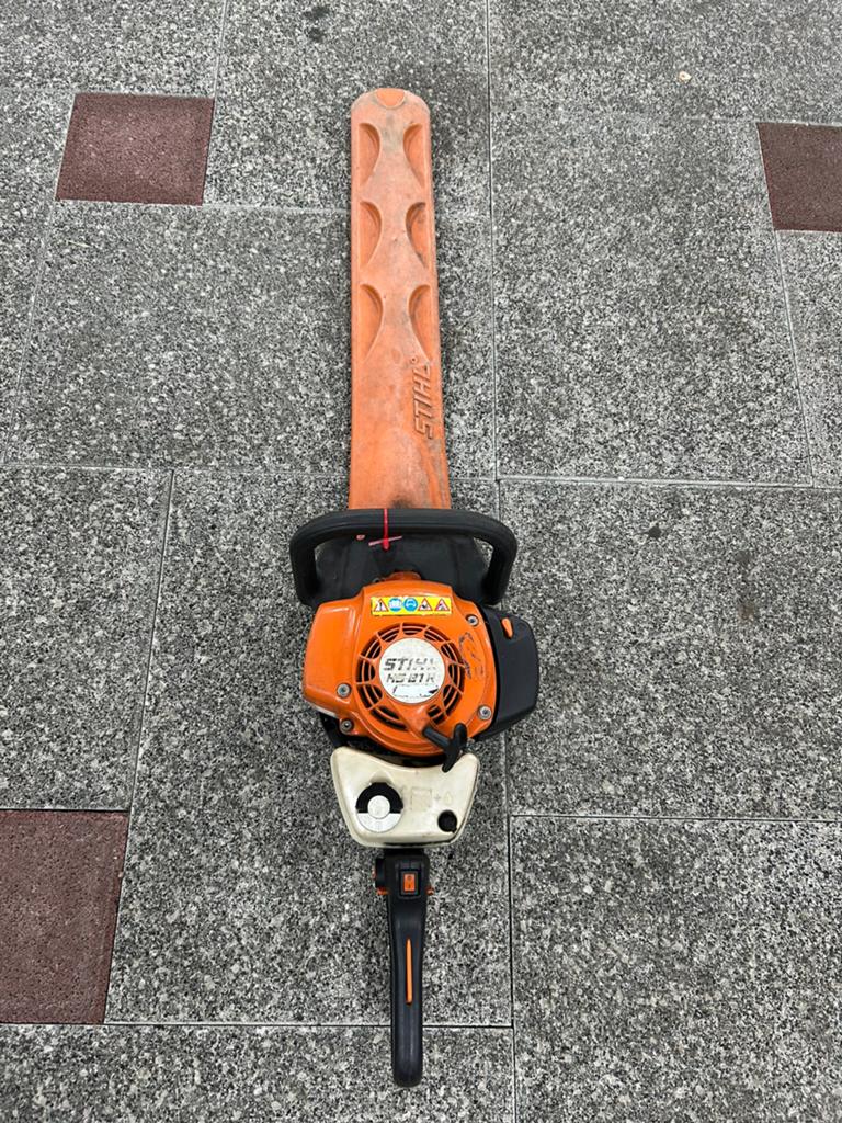 Stihl HS 81 R, Tuin en Terras, Heggenscharen, Ophalen of Verzenden, Gebruikt, Benzine, Stihl