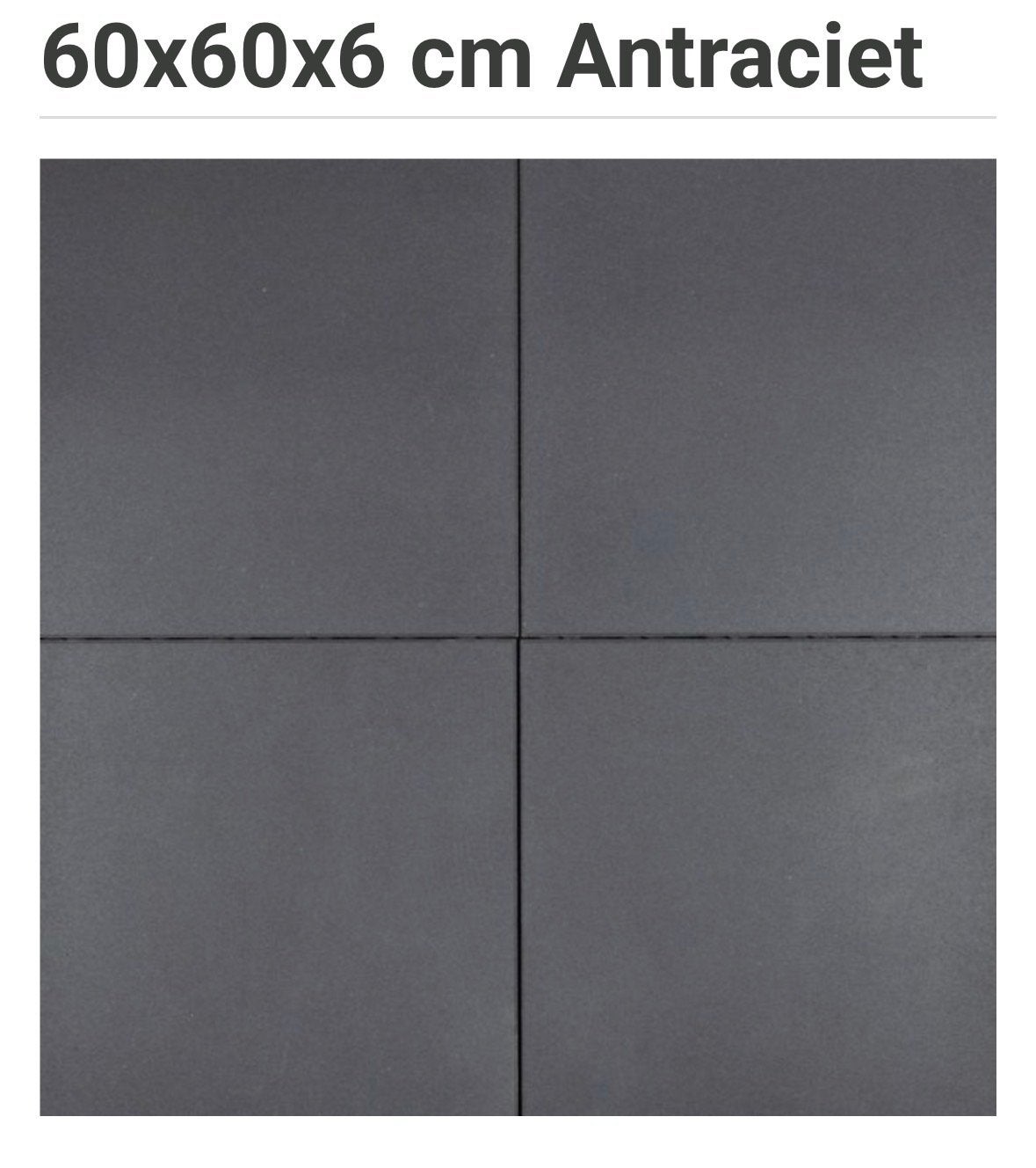 MBI Betontegels 60x60 cm - 45m2 beschikbaar, Tuin en Terras, Ophalen, Gebruikt, 10 m² of meer, Beton