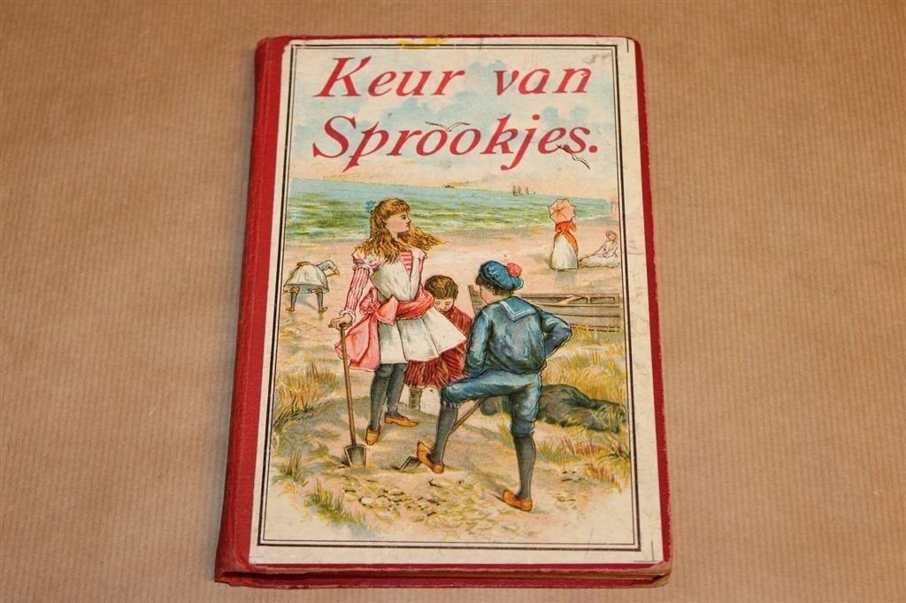 Keur van Sprookjes — Grimm — Kleurendruk [Antiek ca. 1920], Boeken, Sprookjes en Fabels, Ophalen of Verzenden, Gelezen