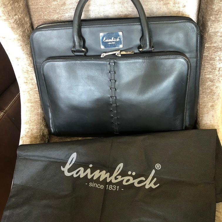 lederen laptoptas leren tas  Laimbock Volterra handtas -50%, 15 inch, Wilms, Nieuw, Aktetas