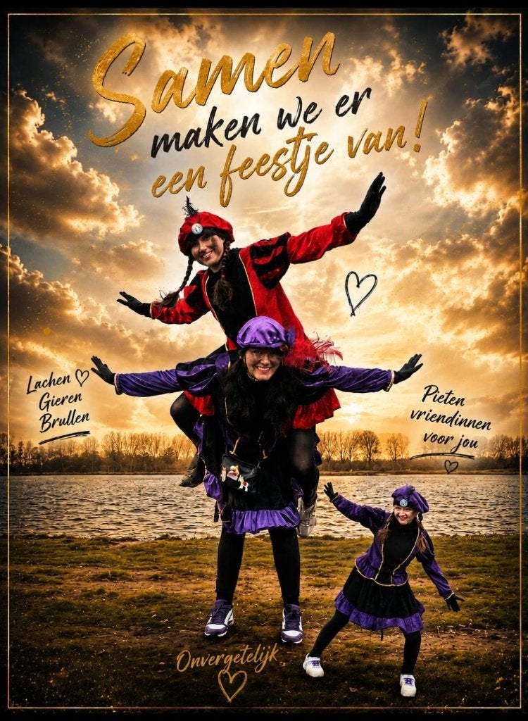 Pieten feest bezoek, Diversen, Ophalen, Nieuw
