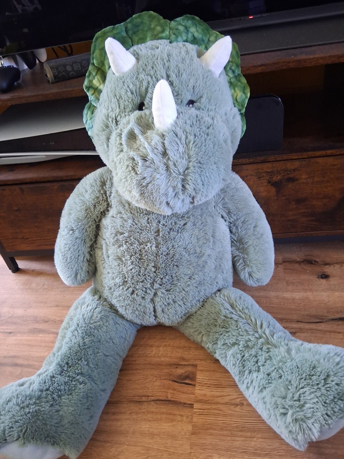 Grote dinosaurus knuffel., Kinderen en Baby's, Speelgoed | Knuffels en Pluche, Ophalen of Verzenden, Zo goed als nieuw, Dinosaurus