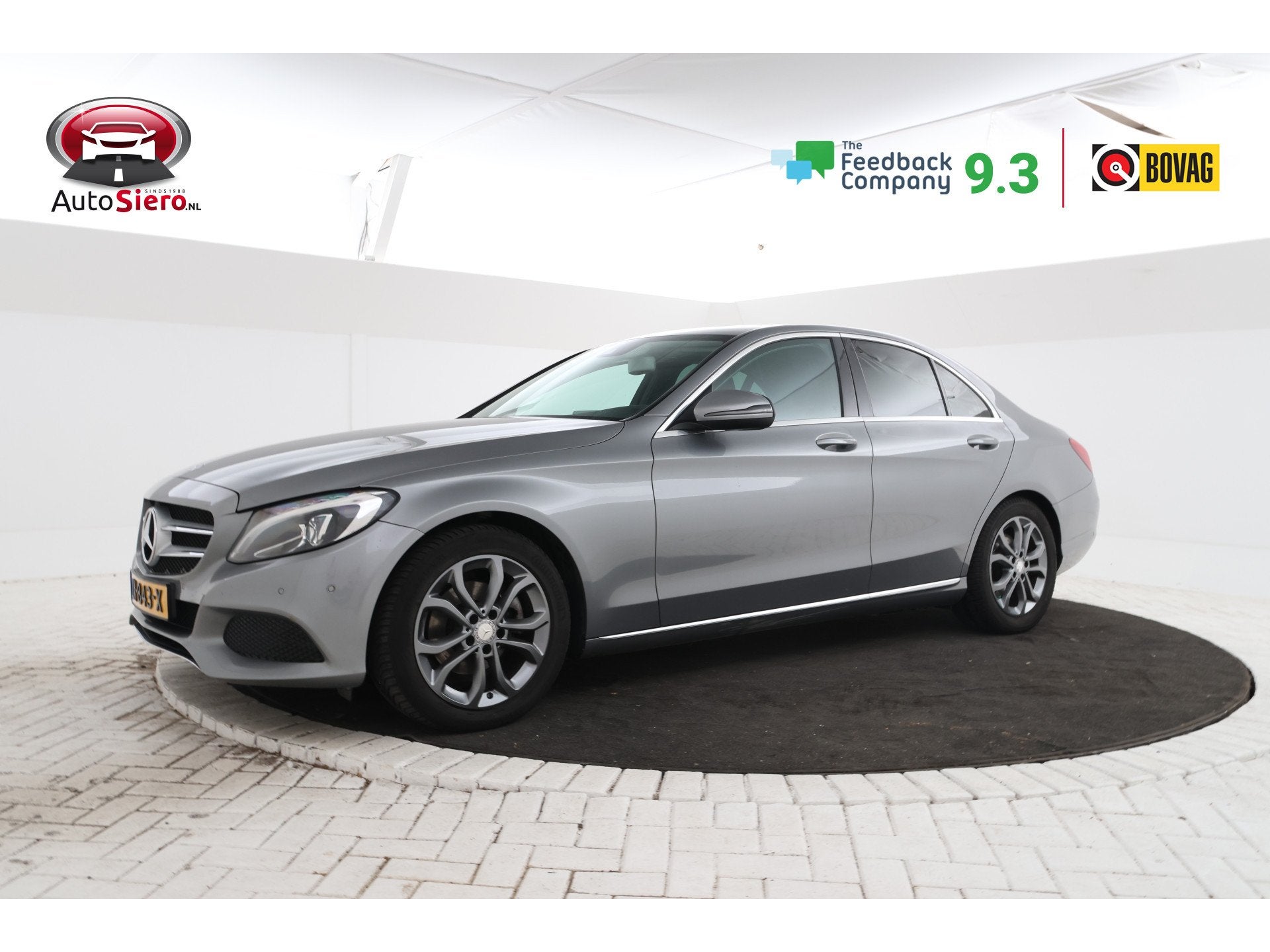 Mercedes-Benz C-Klasse 180 Prestige (bj 2015, automaat), Automaat, Euro 6, Met garantie (alle), Particulier