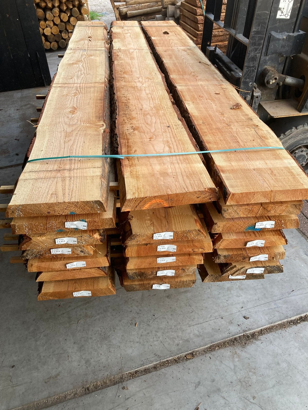 Dikke Douglas planken schaaldelen Boomstamplanken, Ophalen of Verzenden, Nieuw, 250 cm of meer, Planken