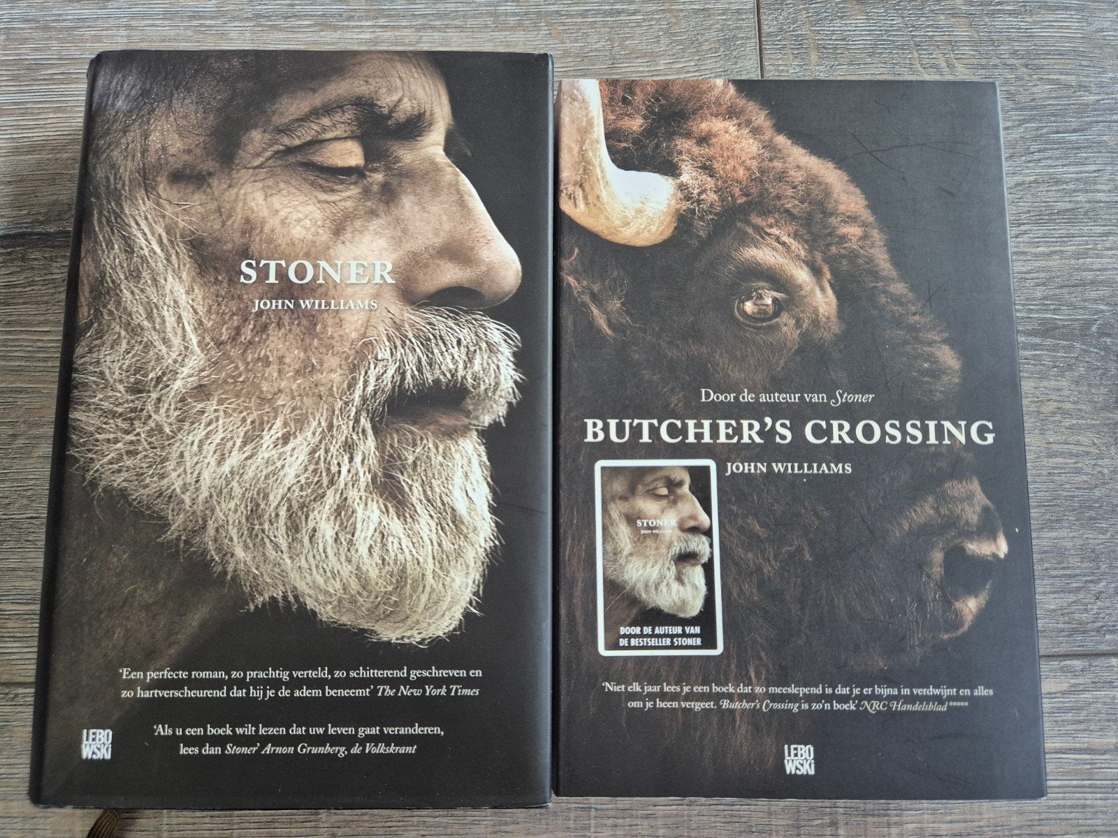 Stoner & Butcher's Crossing - John Williams (2 boeken), Ophalen of Verzenden, Zo goed als nieuw, John Williams, Amerika