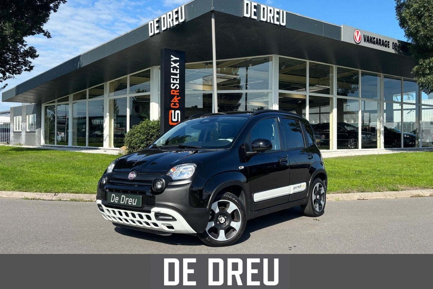 Fiat PANDA 1.0 Hybrid Pandina Cross | CRUISE | PARKEER SENSO, Auto's, Stof, Gebruikt, Panda, 4 stoelen
