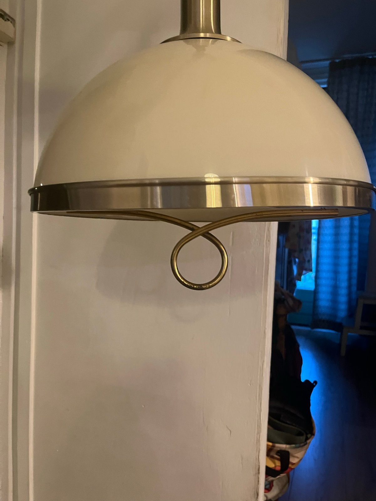 Vintage Dijkstra Mushroom hanglamp Jaren 70, Ophalen of Verzenden