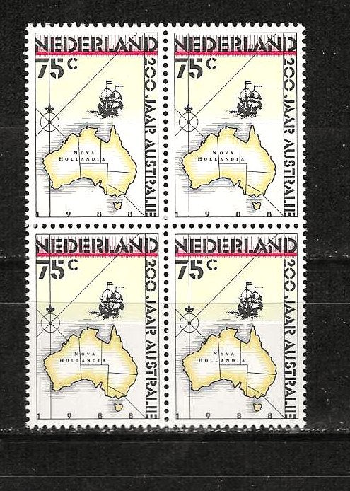 Nl 1411 postfris blok van 4, Postzegels en Munten, Postzegels | Nederland, Ophalen of Verzenden, Na 1940, Postfris