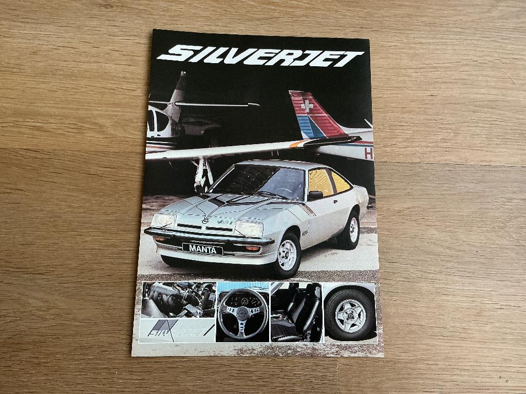 Opel Manta Silverjet 1979, Ophalen of Verzenden, Zo goed als nieuw, Opel