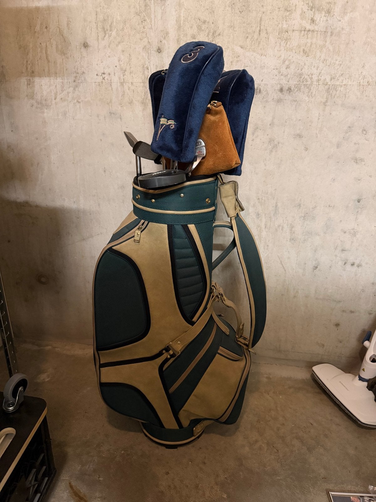 Complete Linkshandige Golfset met Golftas en Trolley, Ophalen, Gebruikt, Set, Overige merken