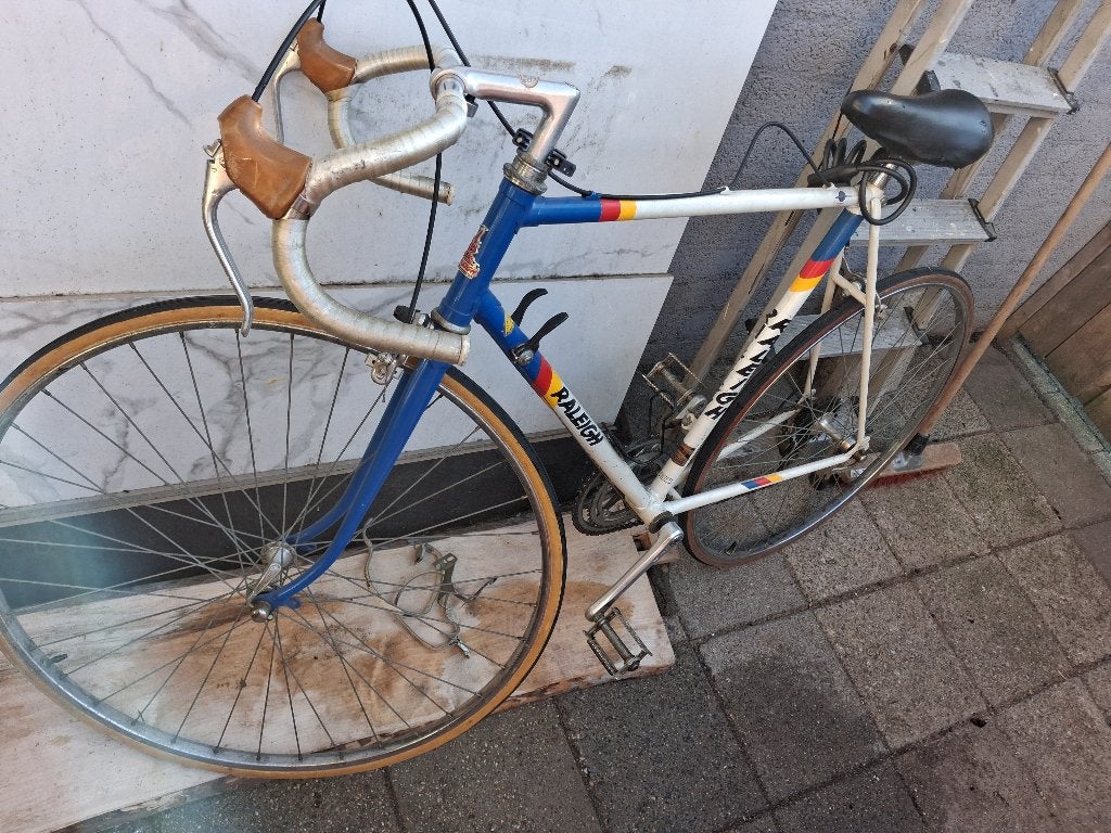 Raleigh,wielrenner, Fietsen en Brommers, Fietsen | Heren | Sportfietsen en Toerfietsen, Gebruikt, 10 tot 15 versnellingen, 57 tot 61 cm