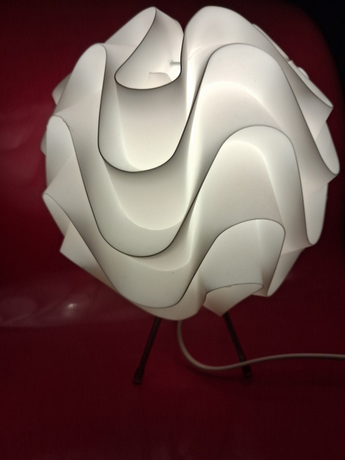 Space age vintage " Wave " Lamp ,looks like Le Klint +-1999, Ophalen of Verzenden, Huis en Inrichting