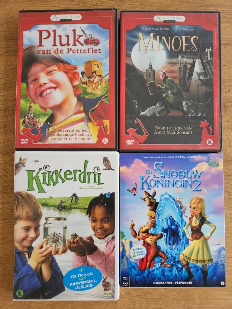 Minoes,Kikkerdril,Pluk van de petteflat, de sneeuwkoningin 2, Alle leeftijden, Overige genres, Ophalen of Verzenden, Zo goed als nieuw
