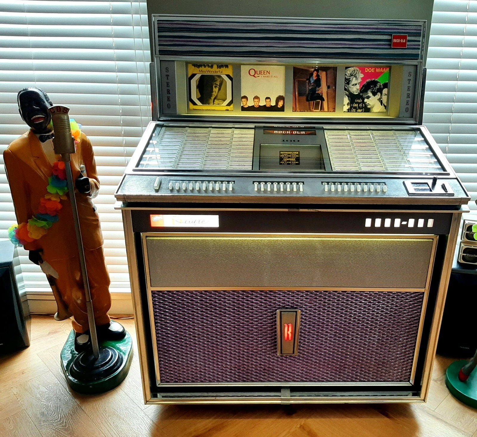 Rock-ola 433, Verzamelen, Automaten | Jukeboxen, Zo goed als nieuw, Rock Ola, Ophalen