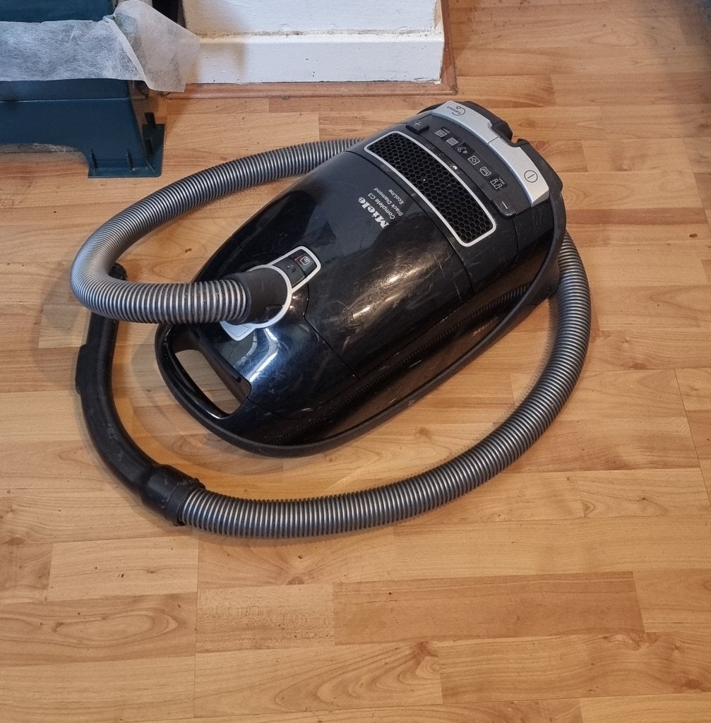 Miele Complete C3 Black Diamond EcoLin, goed werkend + slang, Gebruikt, Geschikt voor harde vloeren, Miele, Minder dan 1200 watt