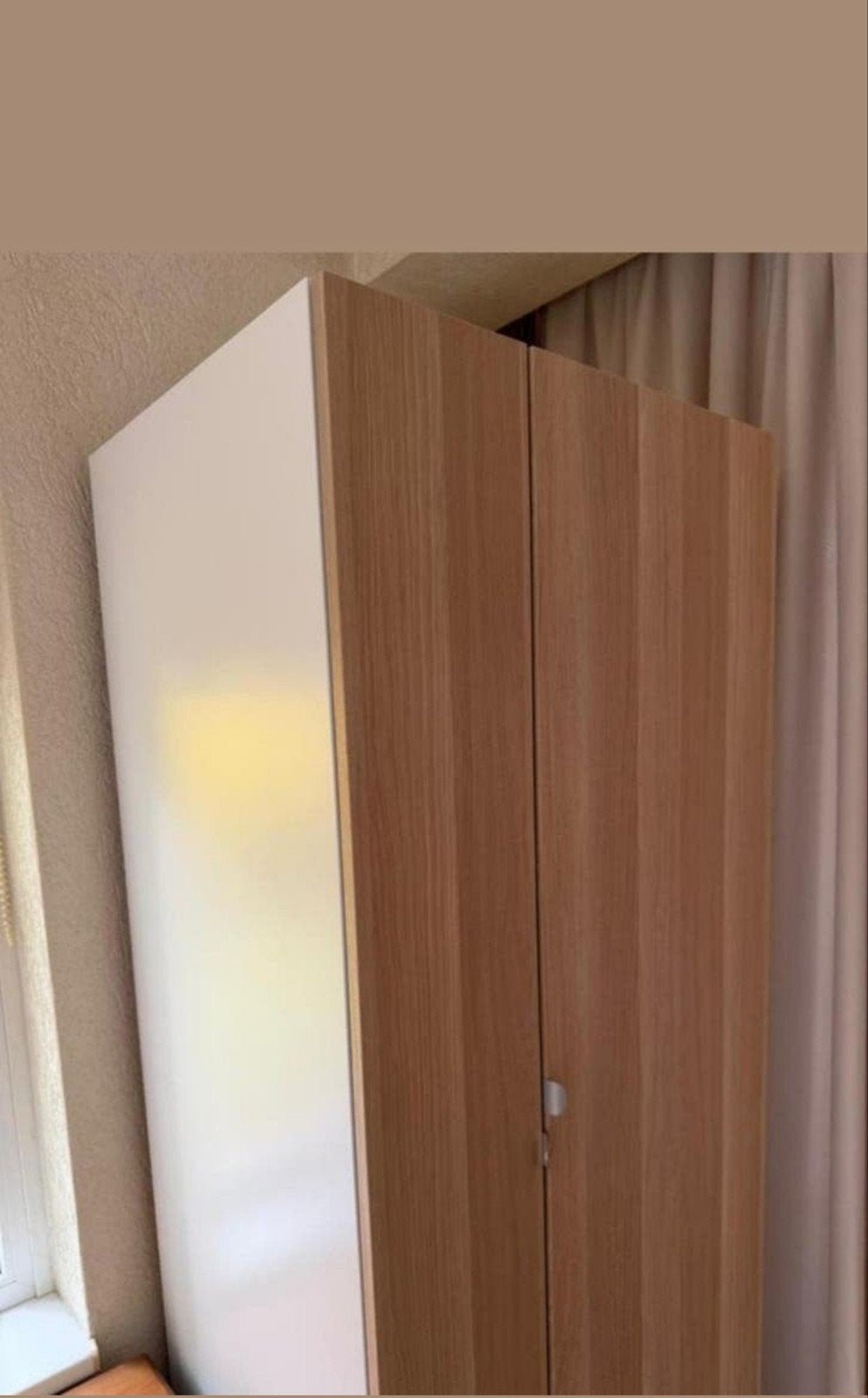 Ikea Pax kledingkast met Forsand deuren (201x75x58 cm), Huis en Inrichting, Kasten | Kledingkasten, Ophalen, Met deur(en), 200 cm of meer