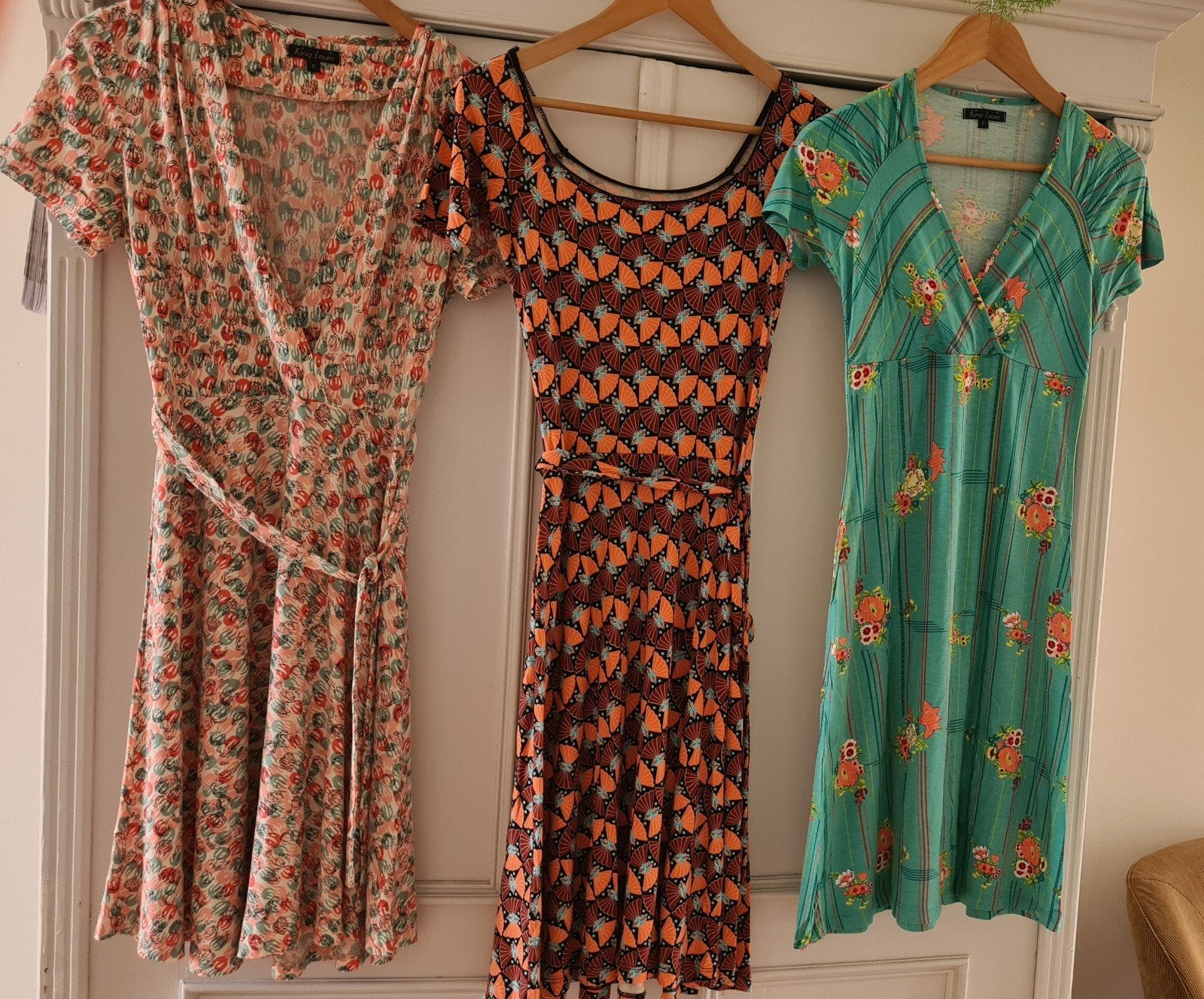 King Louie maat XS en S maat 34-36 mooie staat!, Kleding | Dames, Ophalen of Verzenden, Zo goed als nieuw, Knielengte, King Louie