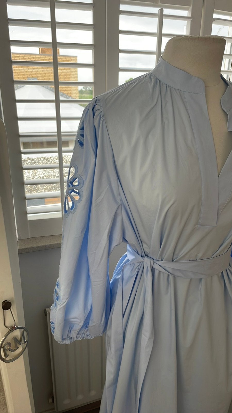 Ibana lange jurk 38, Maat 38/40 (M), Blauw, Nieuw, Ophalen of Verzenden