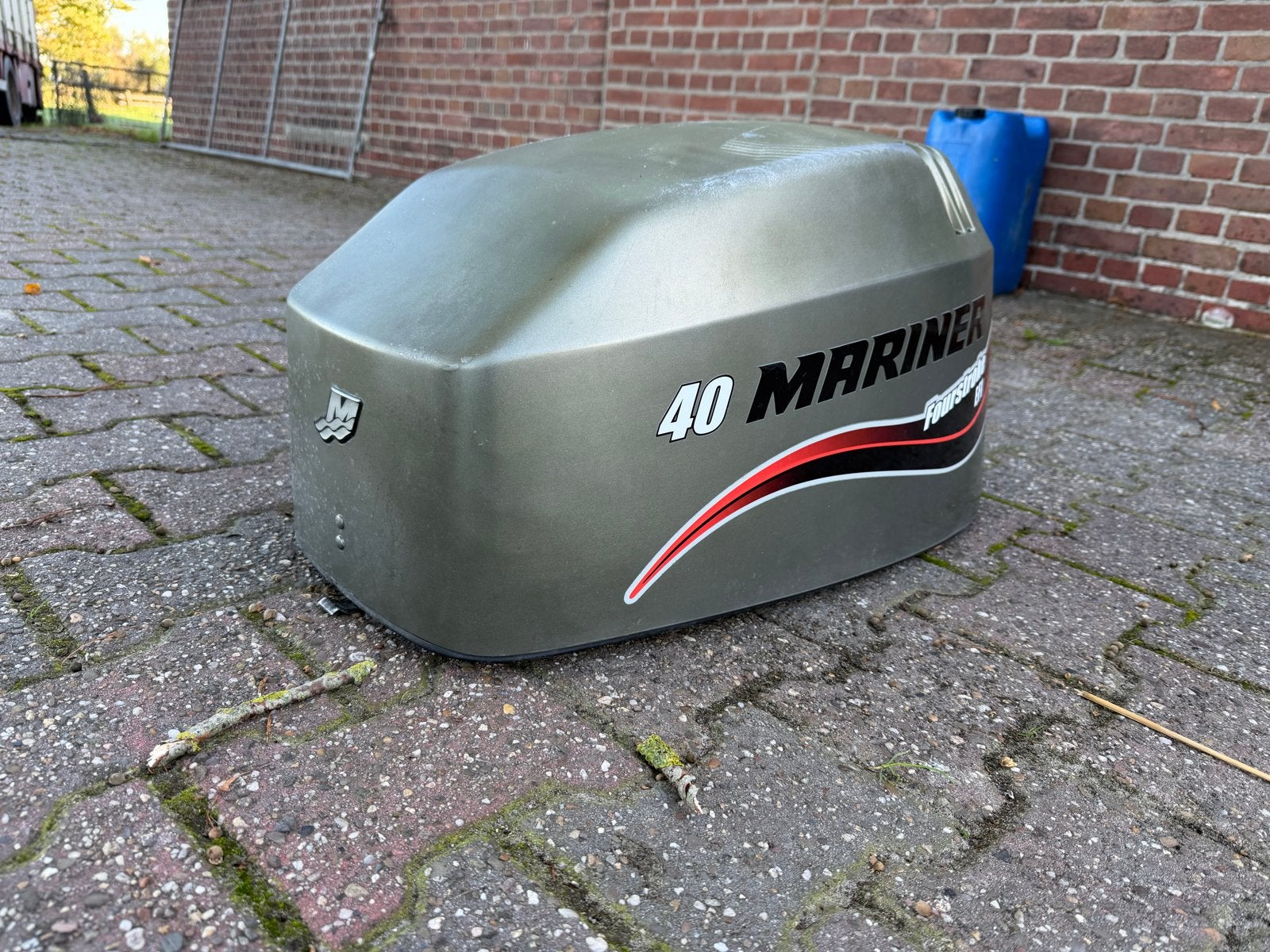 Mariner Mercury 40 PK Viertakt buitenboordmotor kap, Watersport en Boten, Ophalen of Verzenden, Gebruikt