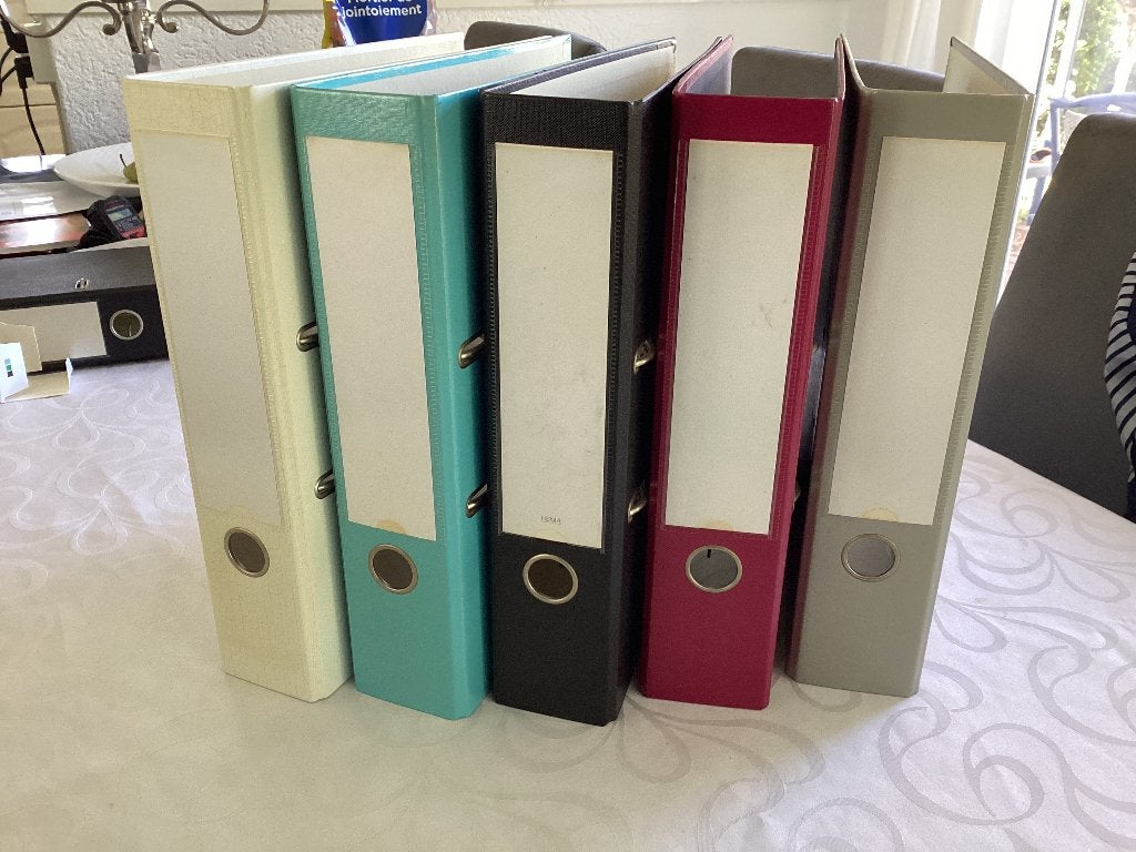Ordners 53 stuks, Diversen, Schrijfwaren, Ophalen, Zo goed als nieuw