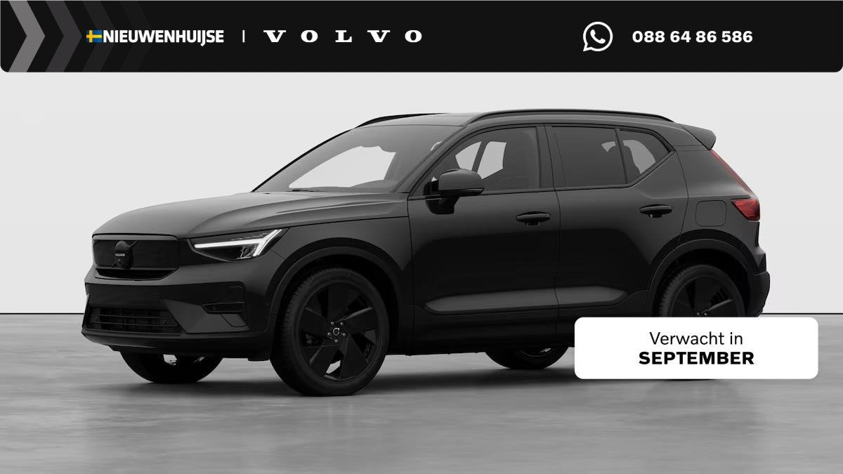 Volvo EX40 Single Motor Ext. Range Ultra Bl. Ed Eur. 82 kWh, Automaat, 12 maanden, Achterwielaandrijving, Lichtsensor