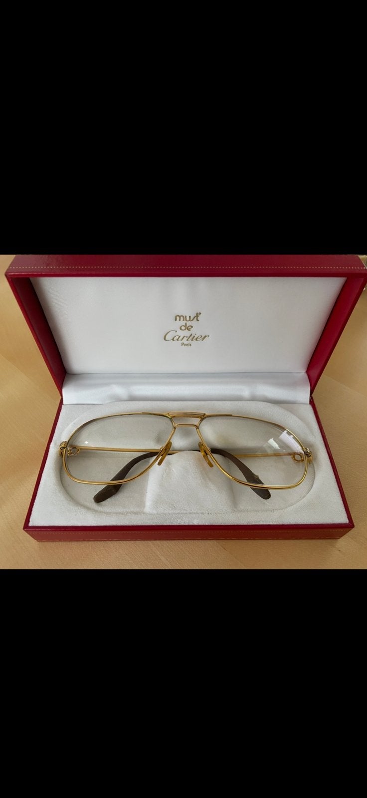 Vintage Cartier bril, Overige merken, Gebruikt, Overige kleuren, Ophalen of Verzenden
