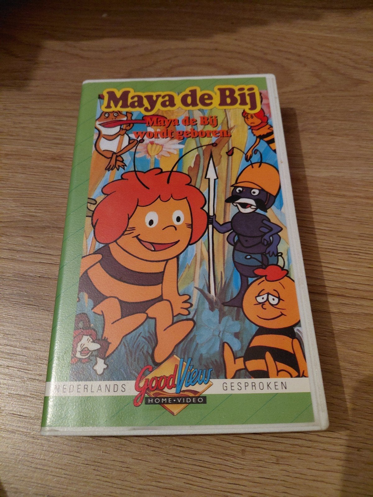 Maya de Bij wordt geboren videoband. Maja., Gebruikt, Tekenfilm, Alle leeftijden, Ophalen of Verzenden