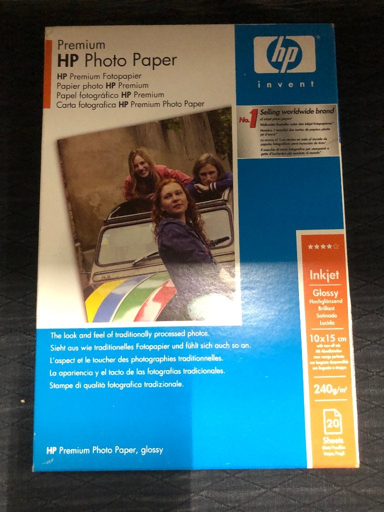 HP fotopapier 10 x 15 cm, Nieuw, Glanzend, Ophalen of Verzenden, HP