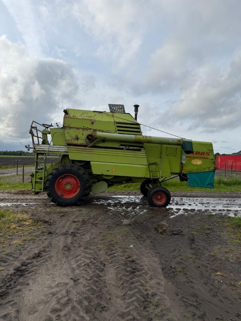 Claas senator combine, Ophalen