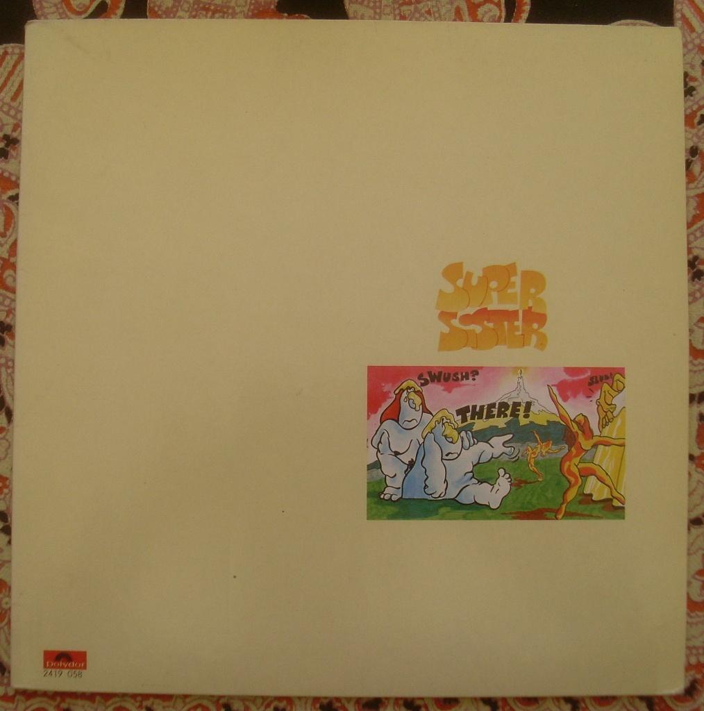 Supersister - Pudding and Gisteren (LP) en, Progressive, Ophalen of Verzenden, 12 inch, Inclusief binnenhoes