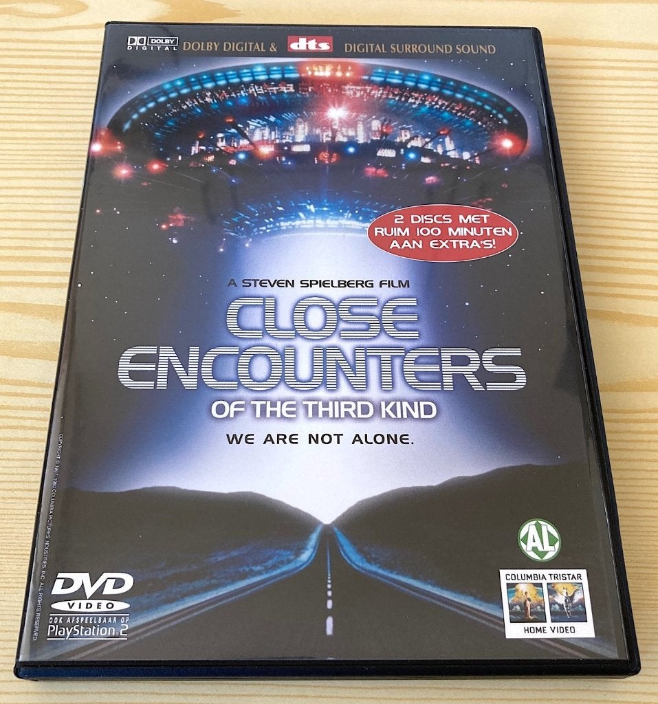 dvd Close Encounters of the Third Kind (2 disc edition), Alle leeftijden, Ophalen, Zo goed als nieuw, Science Fiction