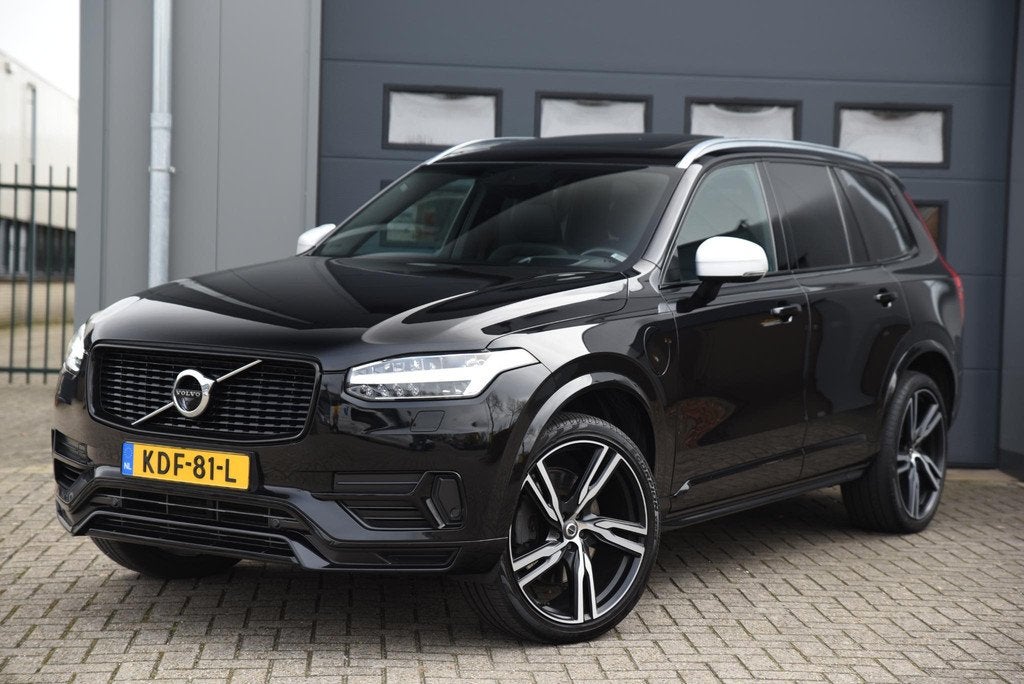 Volvo XC90 2.0 T8 Twin Engine AWD R-Design Pano, Auto's, Volvo, Gebruikt, Euro 6, 4 cilinders, 7 stoelen
