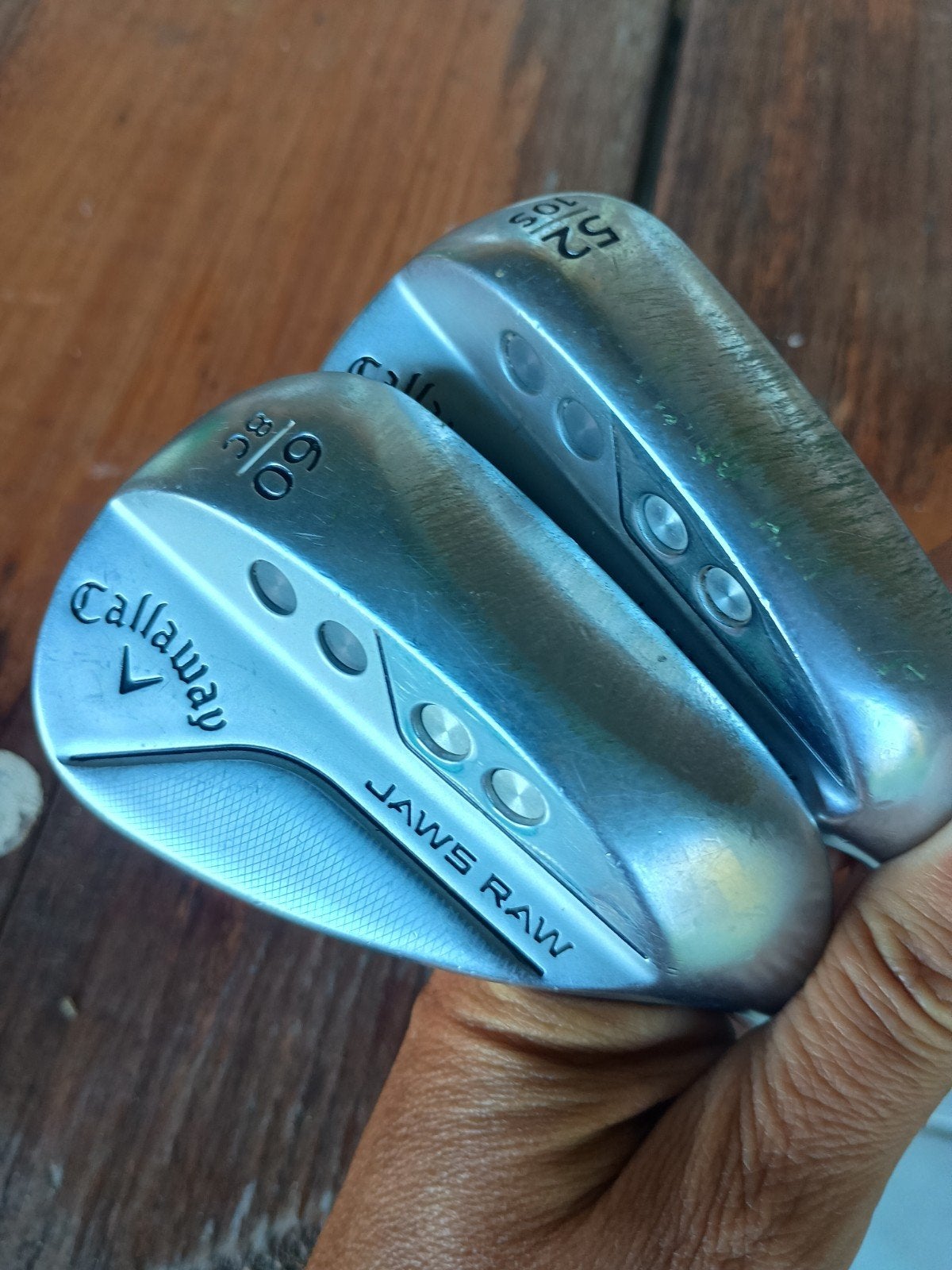2x Callaway wedges 60 en 52 gr (ook los te koop), Ophalen of Verzenden, Gebruikt, Club, Callaway