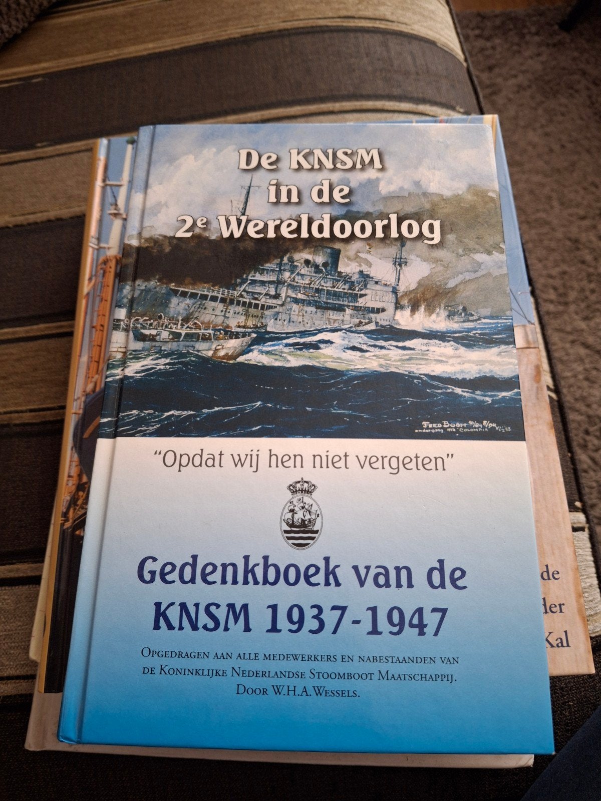 W.H.A. Wessels - De KNSM in de 2e Wereldoorlog, Boeken, Ophalen of Verzenden, Zo goed als nieuw, W.H.A. Wessels