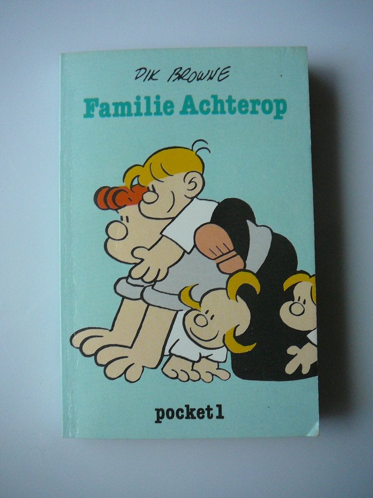 familie Achterop, pocket 1, Boeken, Stripboeken, Eén stripboek, Ophalen of Verzenden, Gelezen