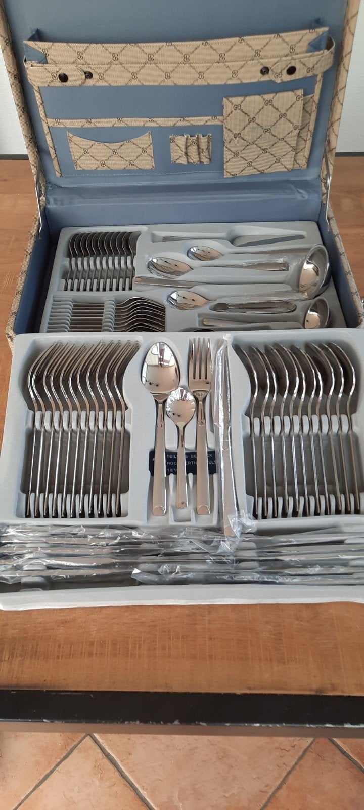 Bestek 12 delig, Ophalen