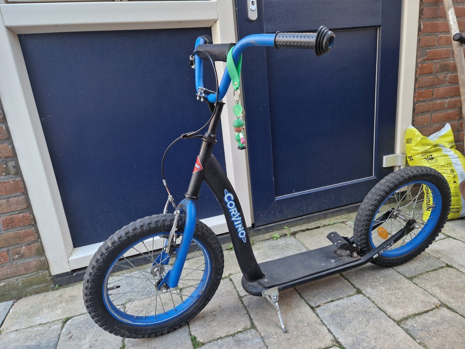 Corvino step met handrem - Gebruikt, Fietsen en Brommers, Steps, Gebruikt, Gewone step, Ophalen