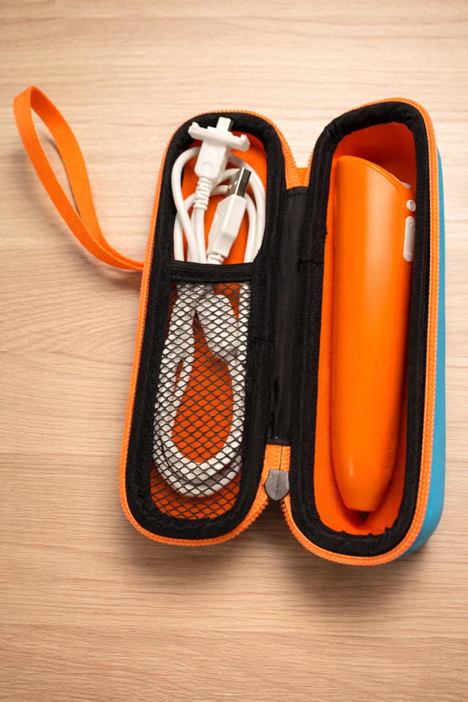 Opbergtas voor Ravensburger tiptoi pen - Blauw/Oranje, Ophalen of Verzenden, Nieuw, Jongen of Meisje