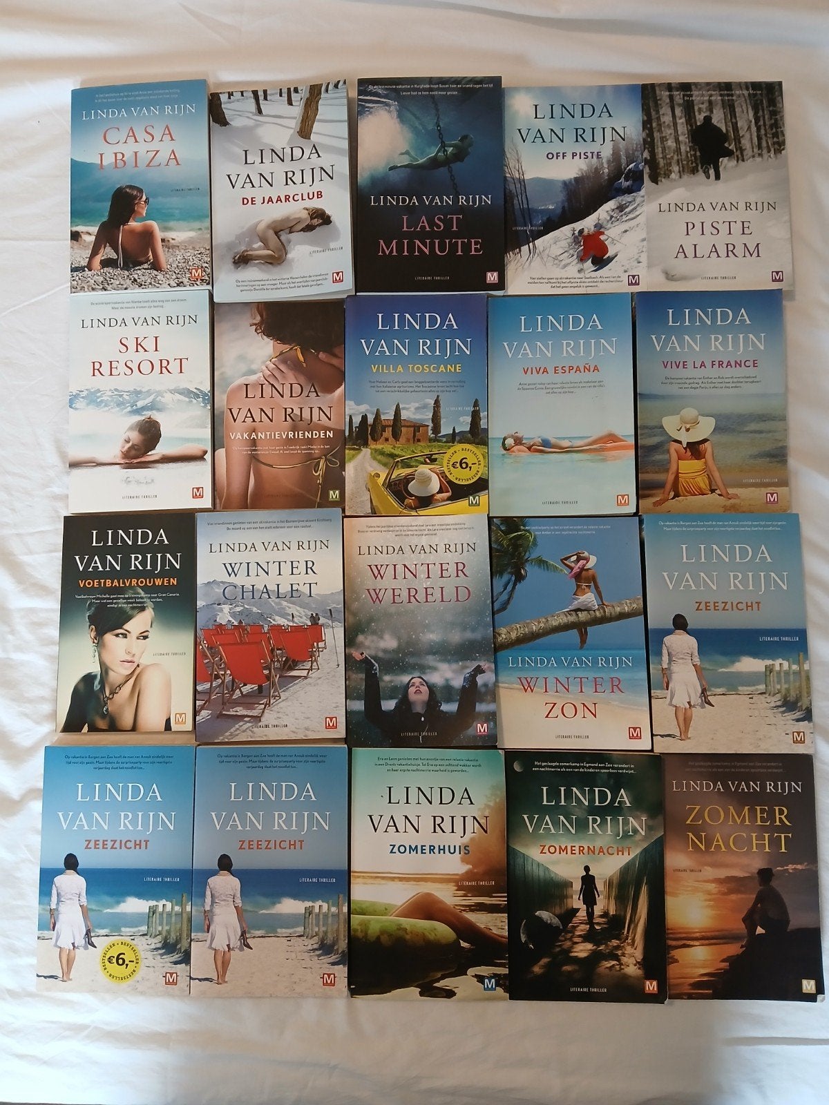 Boeken van Linda van  Rijn, Ophalen of Verzenden, Gelezen, Linda van Rijn, Nederland