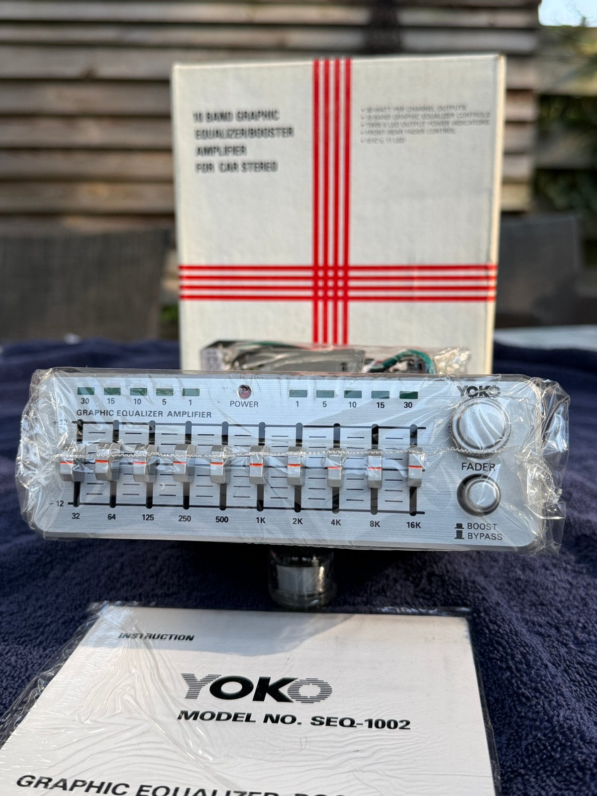 Yoko 10band equalizer nieuw in doos, Ophalen of Verzenden, Nieuw