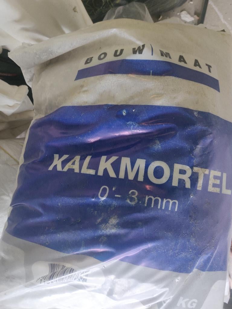 Boumaat Kalkmortel - 6 zakken, Overige materialen, Nieuw, 15 m² of meer, Ophalen
