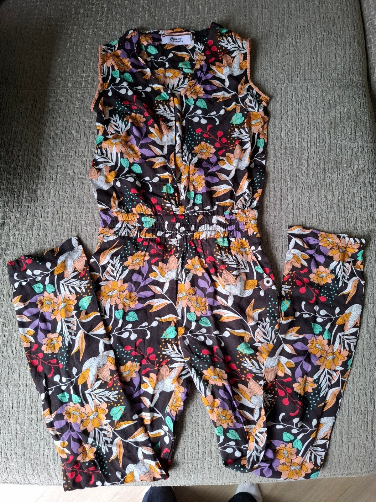 4Funky Flavours Jumpsuit met rits en elastische tailleband, Ophalen, Overige typen, Meisje, 4Funky Flavours