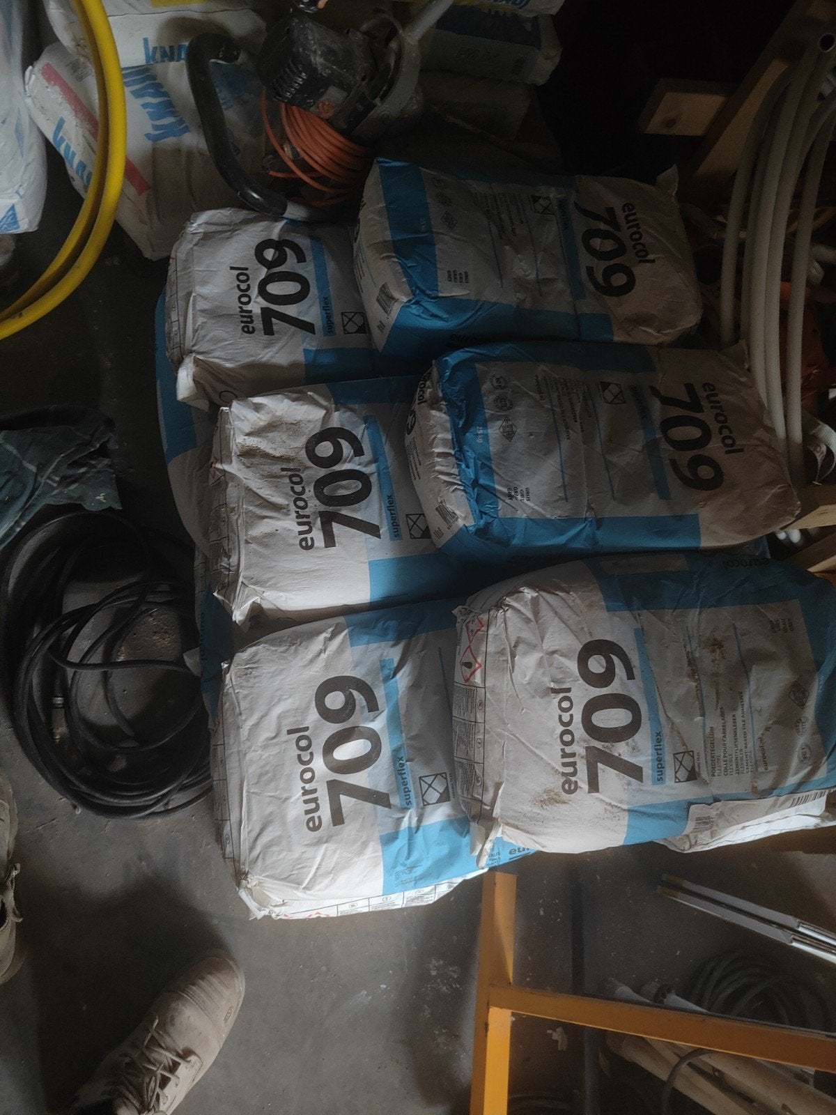 Eurocol 709 Superflex tegellijm, Doe-het-zelf en Verbouw, Ophalen, Overige materialen, Overige typen, Nieuw