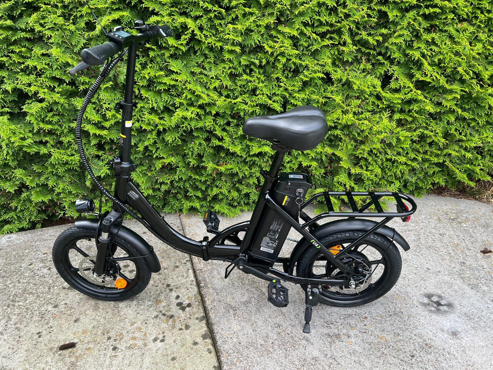 Nieuwe opvouwbare elektrische fiets met accessoires Ebike U4, Fietsen en Brommers, Nieuw, Minder dan 47 cm, 50 km per accu of meer