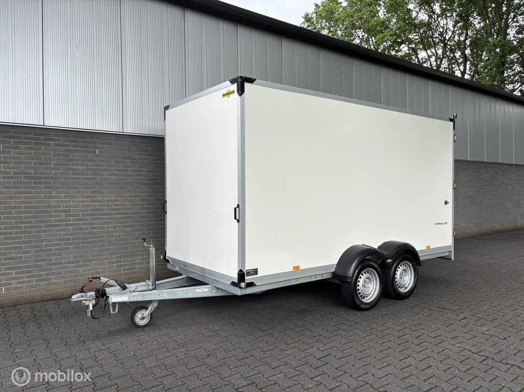 Humbaur HK 2500 KG gesloten aanhanger 407x178x200 cm!, Transport Trading, Gebruikt, Info@transporttrading.nl, De Grift 15 Nieuwleusen